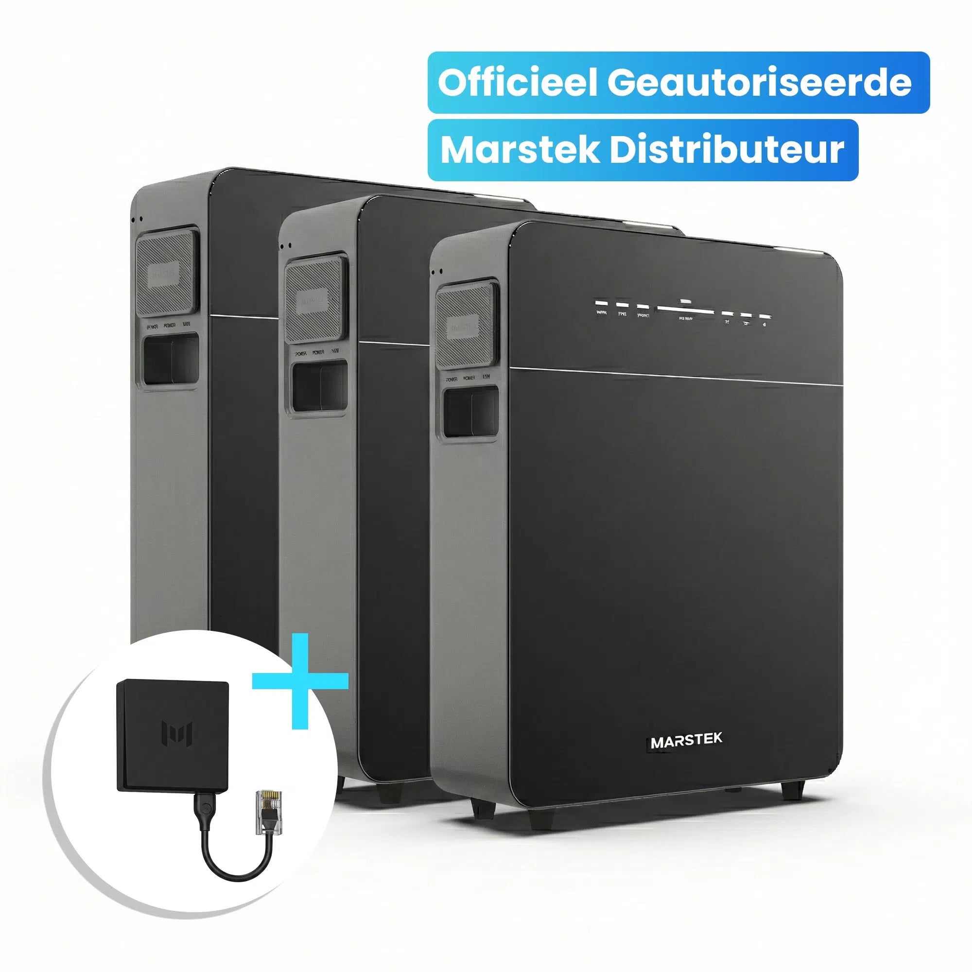Plug-In Stekkerbatterij met slimme sturing (15.36KWh - incl. Bebat bijdrage)